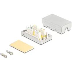 Delock Verbindungsdose für Netzwerkkabel Cat.6 LSA STP