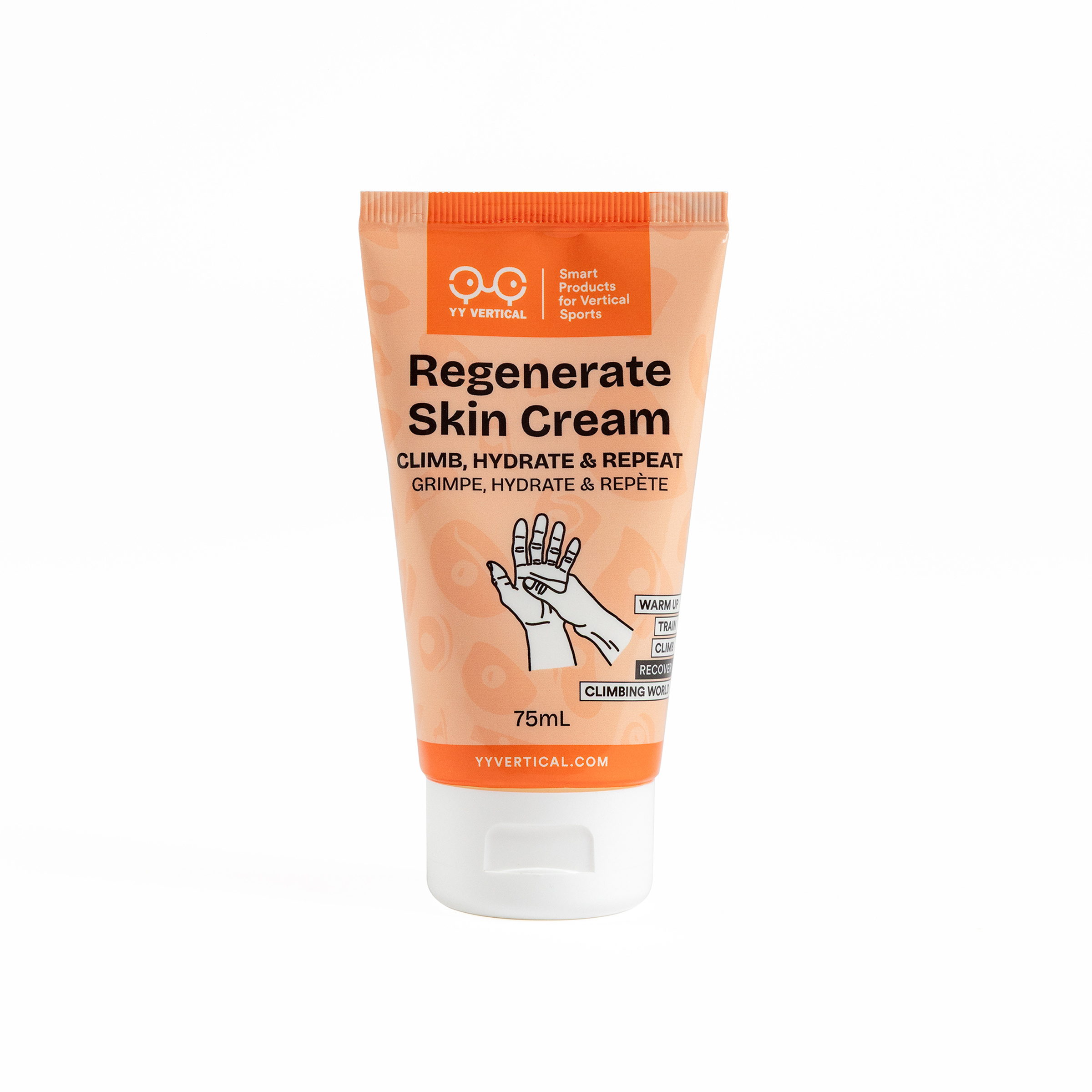 YY Vertical Regenerate Skin Cream Handpflege & Handcreme weiss Größe 75ML Bouldern | Sportklettern | Training & Fitness