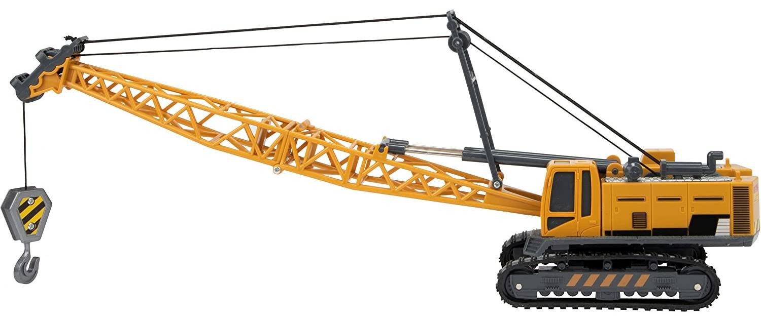 Toi-Toys Metal World Rupskraanwagen schaal 1:55 geel/zwart