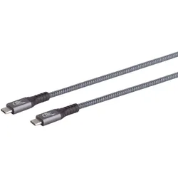 USB Kabel Typ-C Stecker > Typ C Stecker 4.0 240W PRO 0,5m