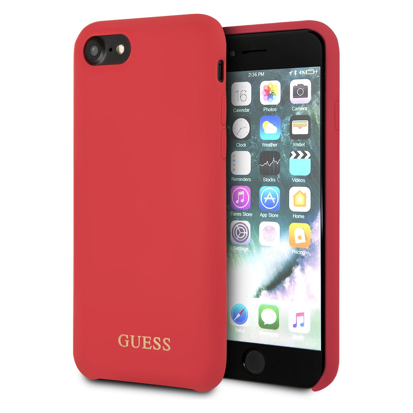 Guess Case (Apple iPhone 7, Apple iPhone 8) (GUHCI8LSGLRE)