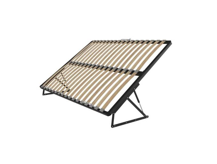 Cadre métallique relevable 140x200 côtés 48 lattes