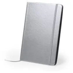 Silberner Metallic-Notizblock