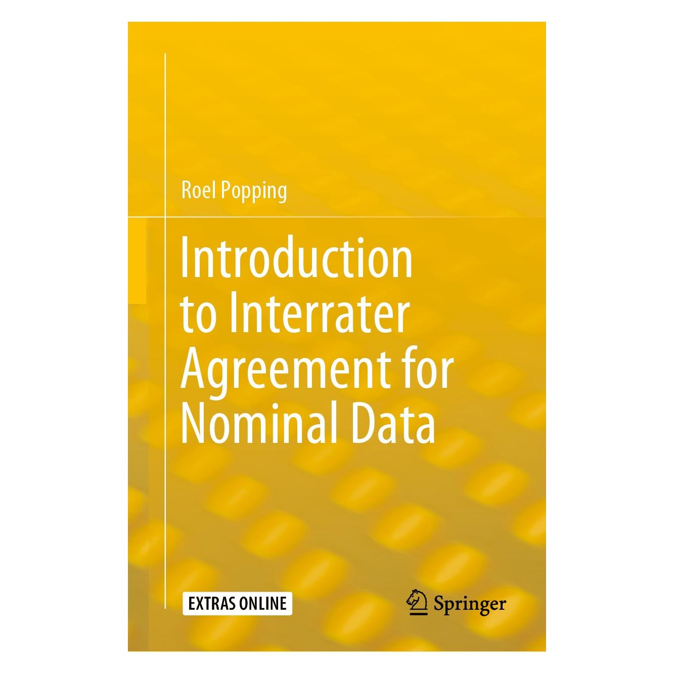Springer Introduction to Interrater Agreement for Nominal Data (9783030116705)