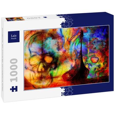 Lais Puzzle Unmögliche, sehr schwierige, psychedelische Farben 1000 Teile