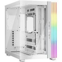 Light Base 600 DX , Tower-Gehäuse weiß, Tempered Glass x 2