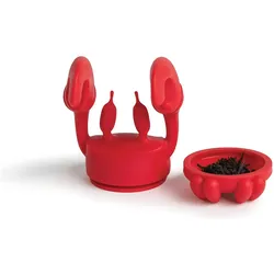 Lund-Stougaard OTOTO - Crab Tea filter (OT973), Tee Zubehör, Rot