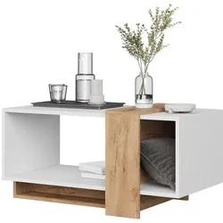 Vicco, Couchtisch + Beistelltisch, Aven (49 x 91.80 x 45 cm)