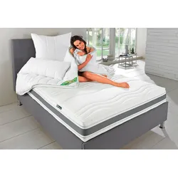 Microfaserbettdecke FAN "Greenfirst", weiß, B:155cm L:220cm, Bezug: 100% Baumwolle. Füllung: 100% Polyester, Bettdecken, Microfaserbettdecke, von Verbrauchern getestet