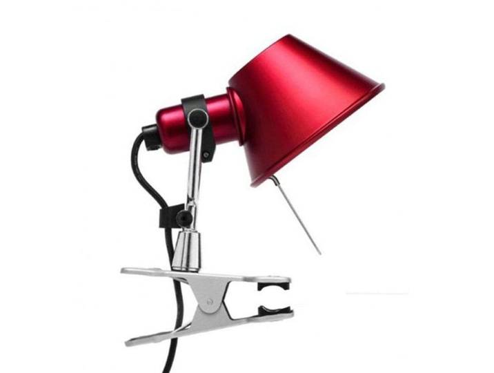 Tolomeo Micro Pinza Wandleuchte Rot - Artemide - Design - Aluminium