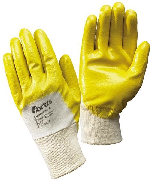 Fortis Nitrilhandschuh 4317784794220 gelb, Gr.7