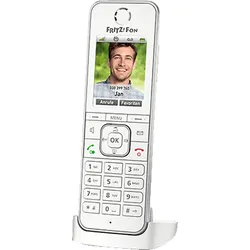 FRITZ! FRITZ!Fon C6, HD Schnurloses Telefon, Weiß