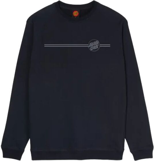 Santa Cruz Opus Dot Crew (S - Schwarz)