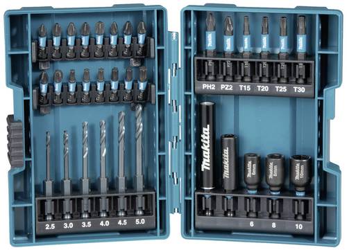 Makita Impact Black - Schraubendreher- und Bohreinsatzset