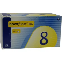 Novofine 8 Kanuelen 0.30x8Mm 100 ST