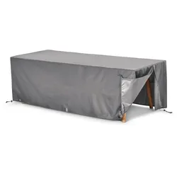 Tchibo - Premium-Abdeckhaube für große Gartentische - 241x102x75cm - grau -