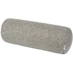 NACKENROLLENHÜLLE Bouclé steel-grau 40/15 cm