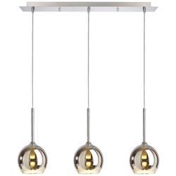 Deko Light Bunda 342115 Pendelleuchte LED, Halogen G9 28 W Silber