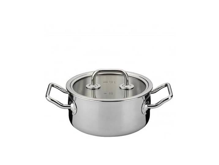 Spring - Bratentopf mit Glasdeckel 16 cm BRIGADE BASIC