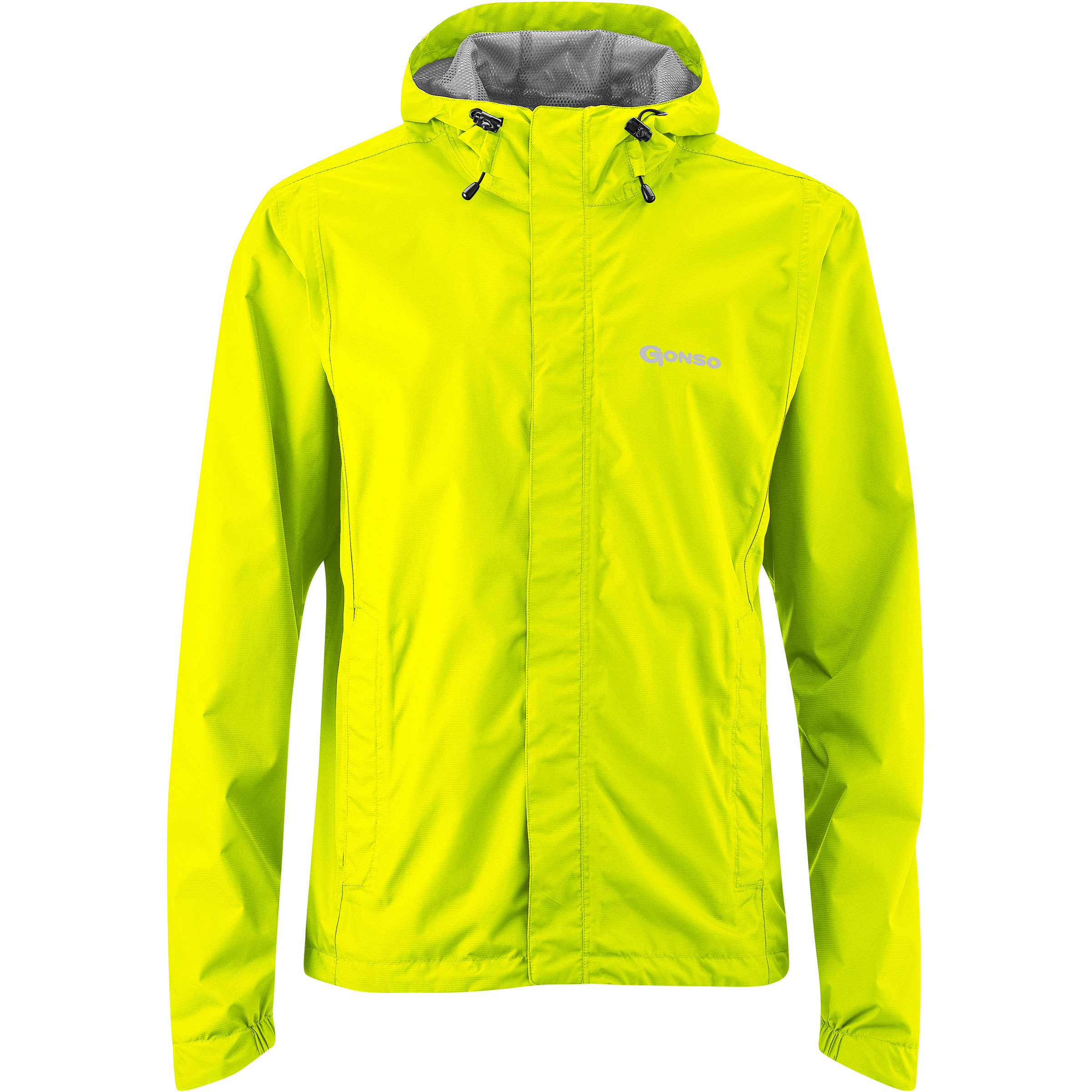 Gonso Save Light Herren Regenjacke gelb Größe XXL Mountainbike | Gravel Wasserdicht Wasserabweisend