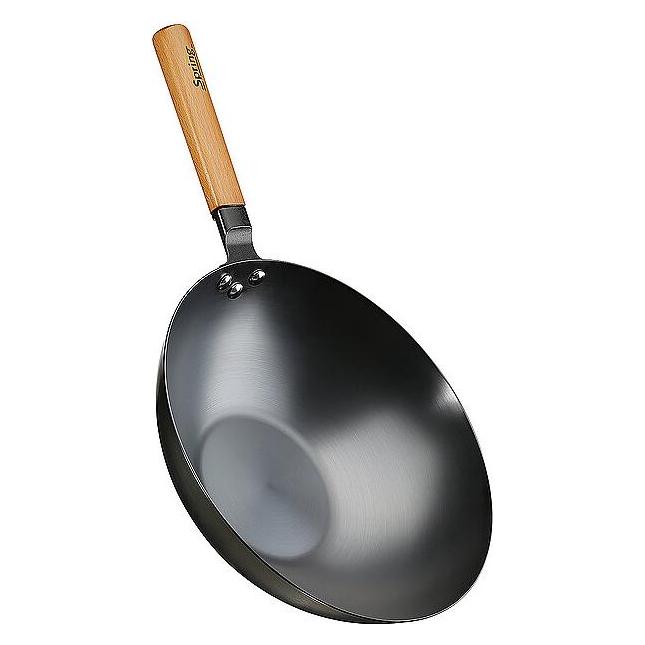 Spring Bratpfanne (Wok Pfanne, Carbonstahl, 30 x 10 cm) (16 9211 60 30 M0613-0537)
