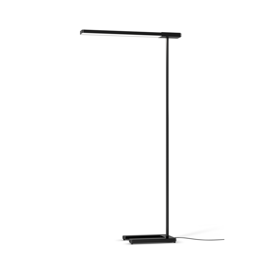 Serien Lighting LED-Bürofluter Slice² Floor schwarz 3000K SL2101 4260458629307