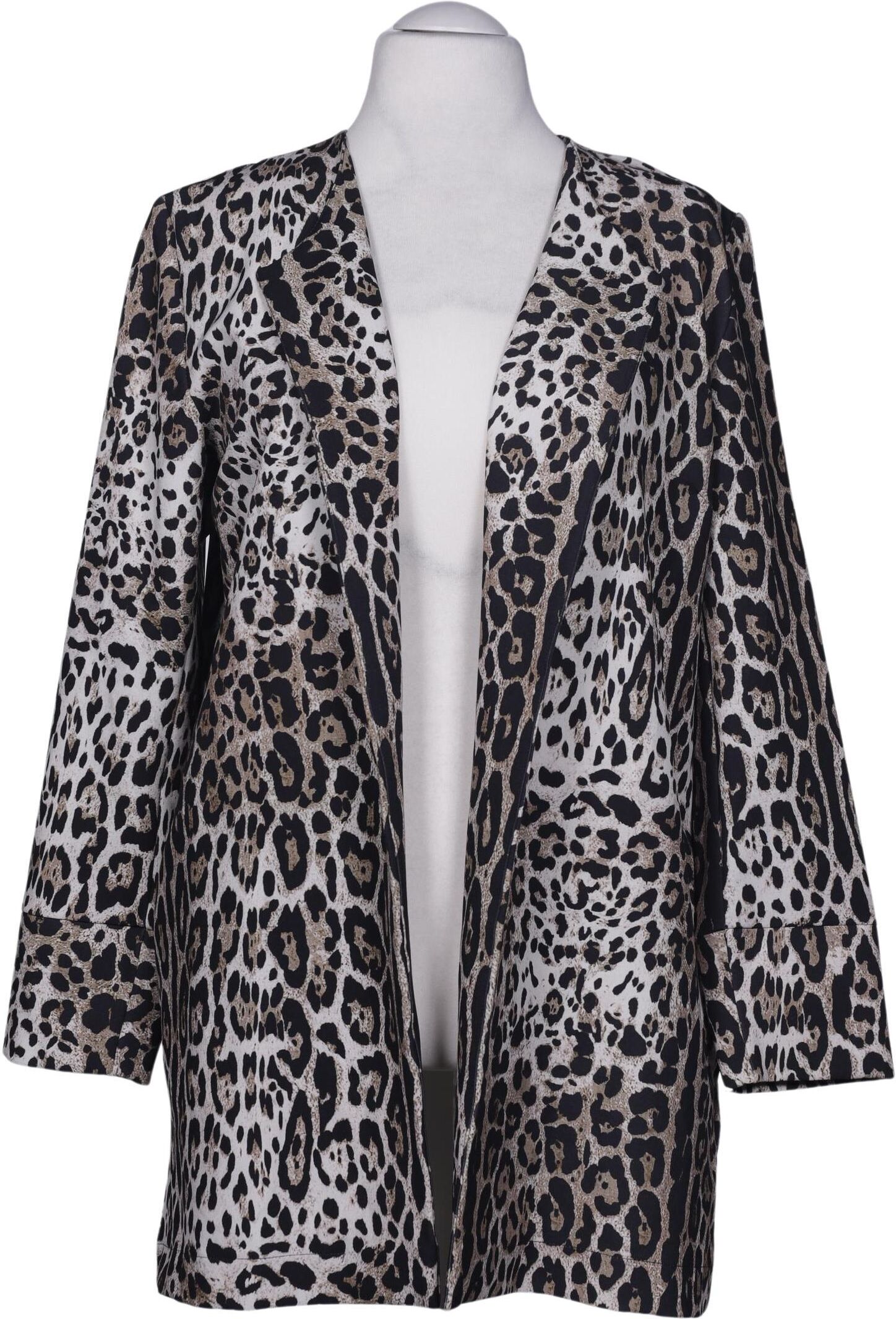 Public Damen Mantel, Mehrfarbig, Gr. XL, Synthetik / Elasthan - Second Hand