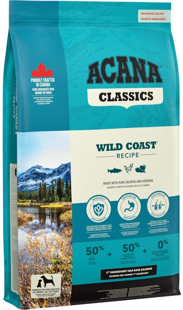 Acana Cane Classic Wild Coast al Salmone e Pesce 9,7 kg