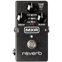 Mxr M300 Reverb pedaal (Gitarre), Effektpedal, Schwarz