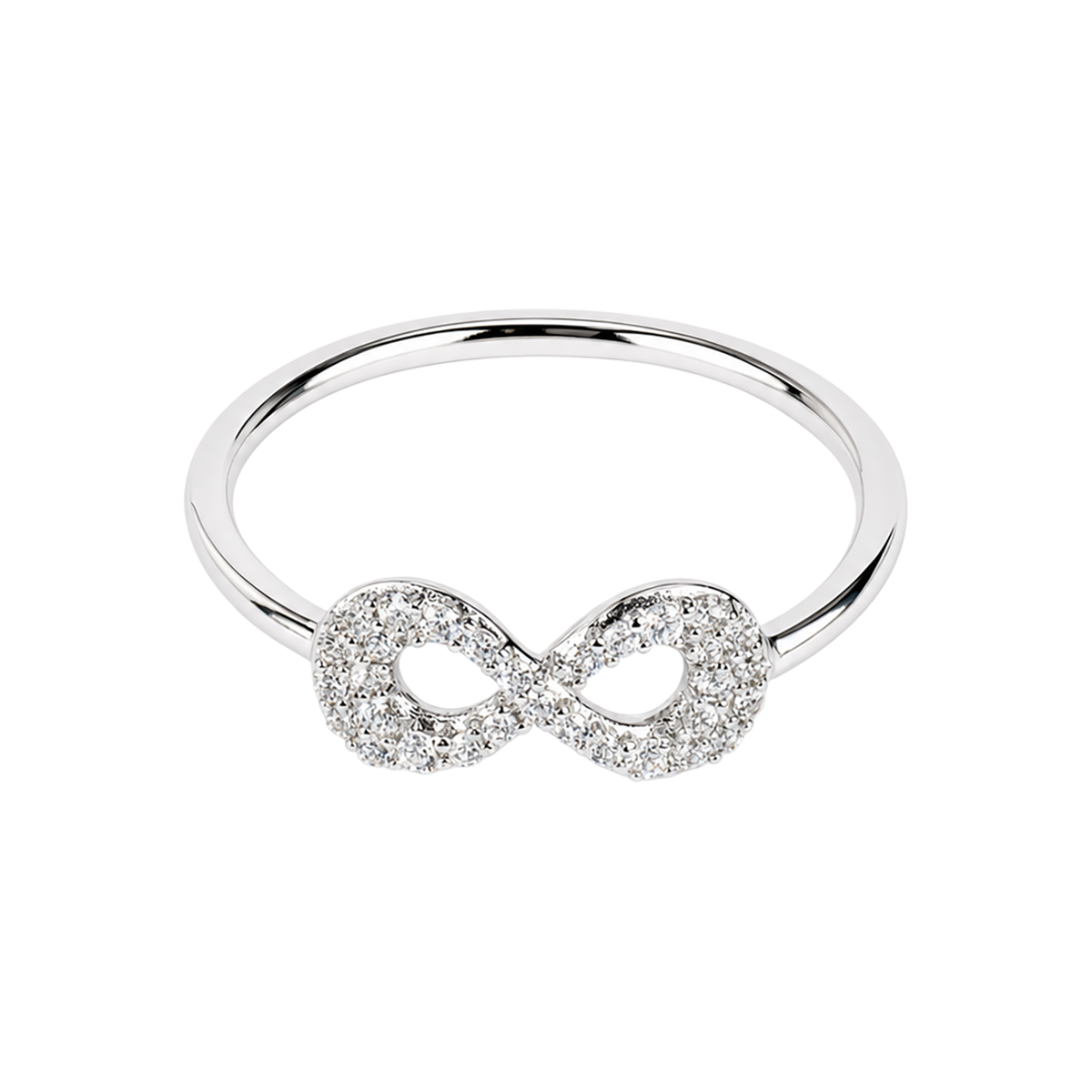 Jacques Lemans Ring Infinity Sterlingsilber mit Zirkonia