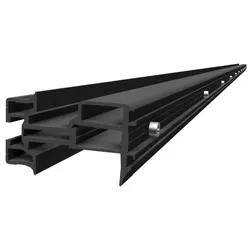 SL Rack Fassadensystem Oben - 1790 mm, schwarz eloxiert