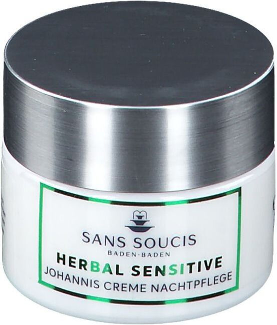 Sans Soucis Sensitive Johannis Creme Nachtpflege 50 ml