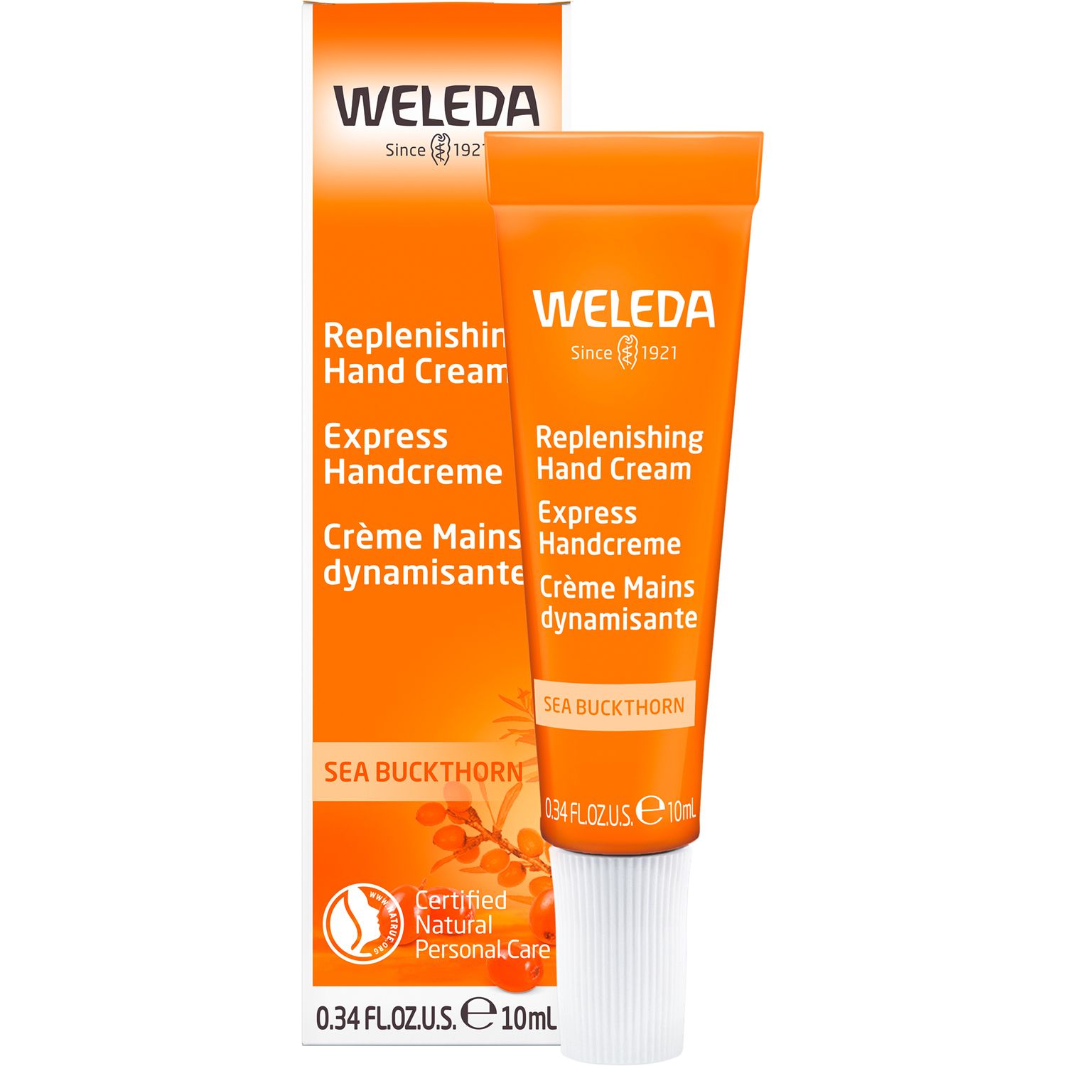 Weleda Sanddorn Express Handcreme 10 ml Creme