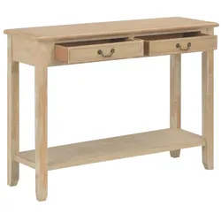 vidaXL Konsolentisch 110 x 35 x 80 cm Holz