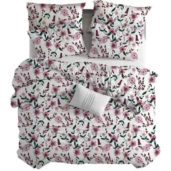 Traumschlaf, Bettwäsche, Soft Blossom (Bettwäsche Set, 135x200 cm, 80x80 cm)