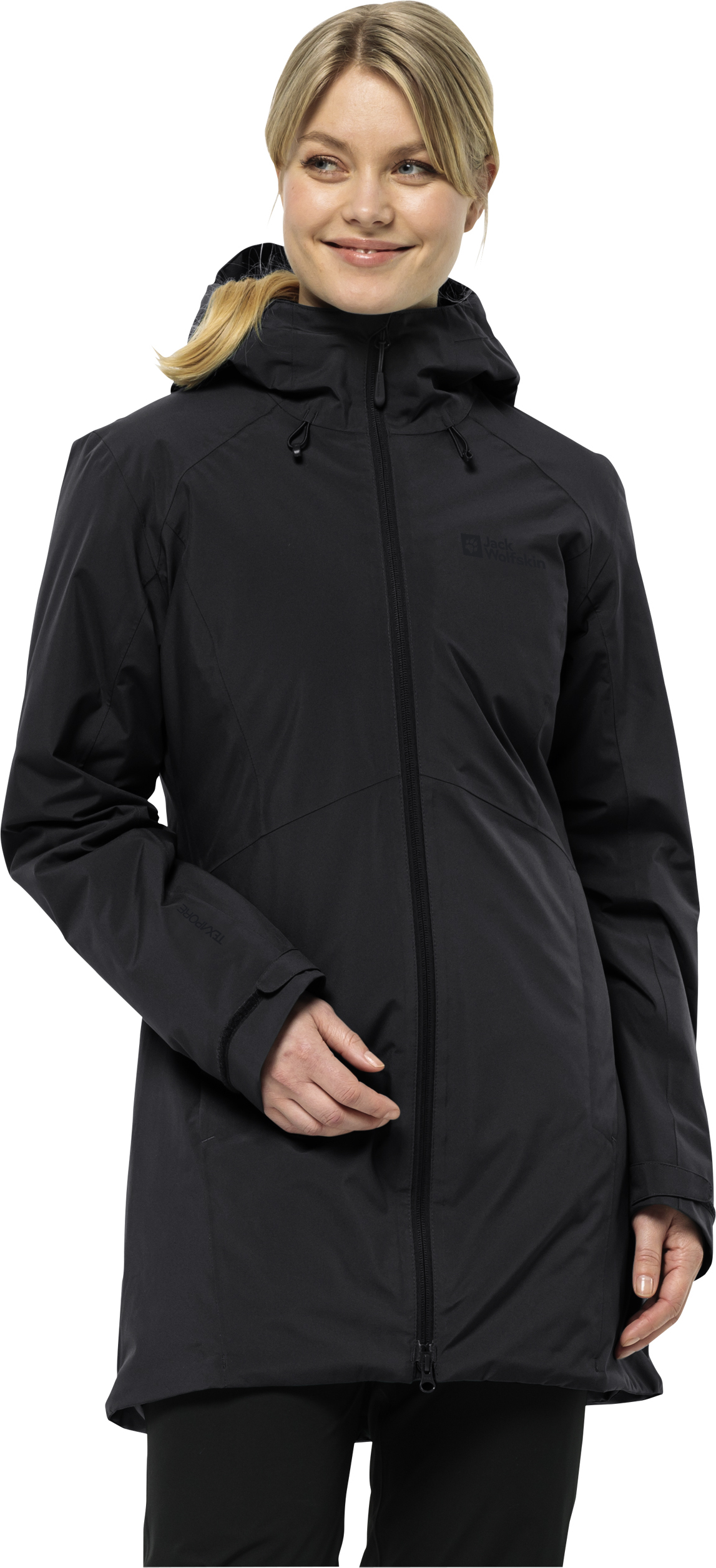 Jack Wolfskin Heidelstein Ins Mantel Schwarz XL Frau Schwarz XL