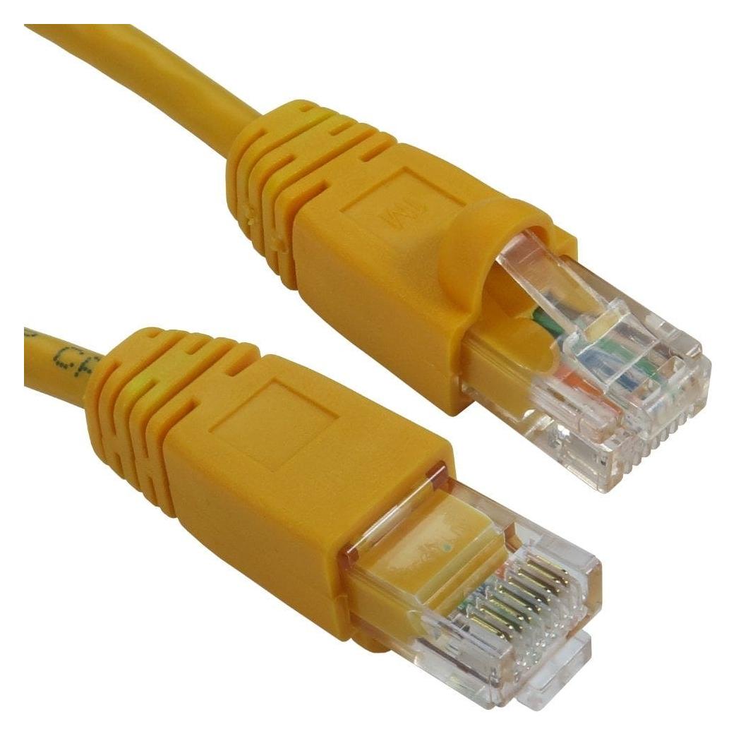 Cables Direct CDL 5m Snagless Cat5e Yellow (CAT5e, 5 m) (B5-105Y)