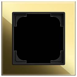 Busch-Jaeger Rahmen Schalter, Taster, Steckdose Gold 2CKA001754A4882 1 St.