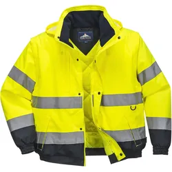 Warnschutz Pilotenjacke 2in1 "C468" - S - gelb