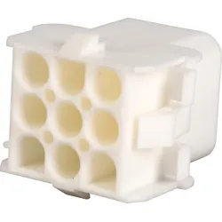 MNL 9AG - 9-pol. Mate-N-Lok Aufnahmegehäuse, 3-reihig