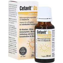 Cefavit D3 Liquid pur Tropfen zum Einneh 20 ml