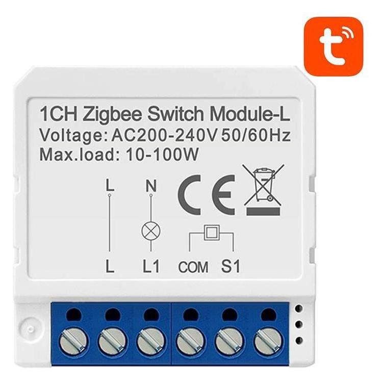 Avatto Smart Switch Module ZigBee LZWSM16-W1 No Neutral TUYA (Schaltaktor) (LZWSM16-W1)