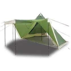 vidaXL, Zelt, (Familienzelt, Tipi Zelt, 11.05 kg, 6 Personen)