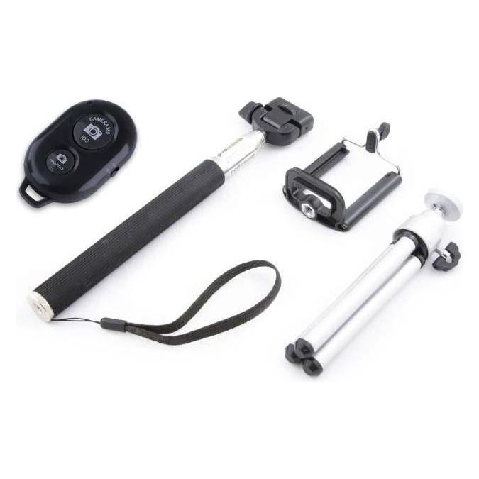 Xrec Zestaw Selfie 4w1 / Statyw Pilot Monopod Uchwyt Na Telefon / Smartfon (SB3055)