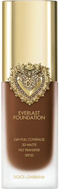Dolce & Gabbana Flawless Everlast Foundation long-lasting high-coverage foundation SPF 20 shade 37W Deep 27 ml