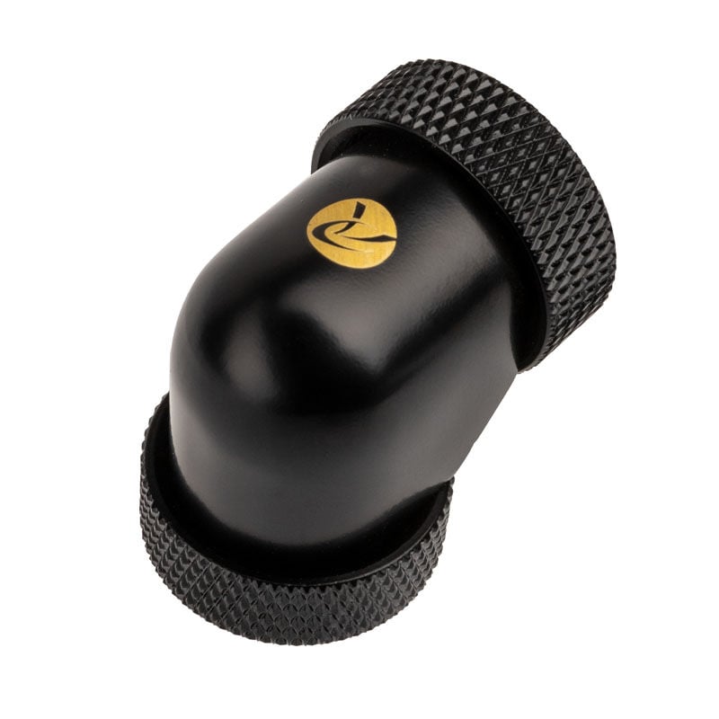 Raijintek Anschluss PELIAS D140906, 14mm, 90 Grad Adapter - 6er-Pack, schwarz