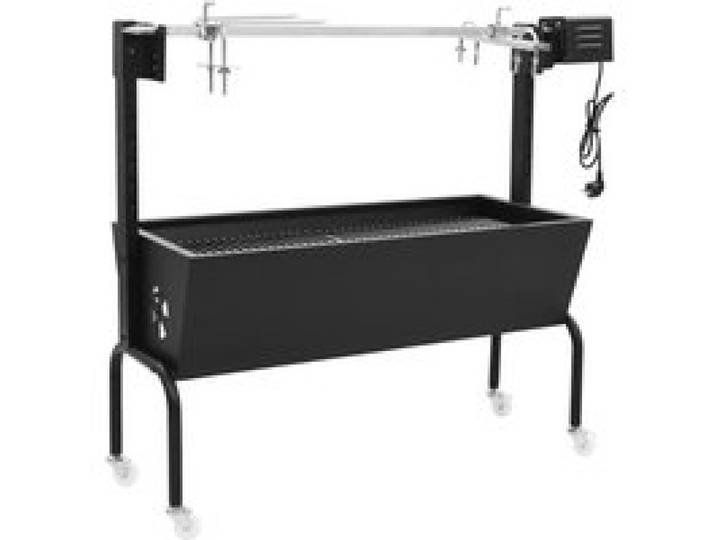 Rôtissoire pour Barbecue - vidaXL - 49326 - Electrique - Acier inoxydable - Hauteur réglable
