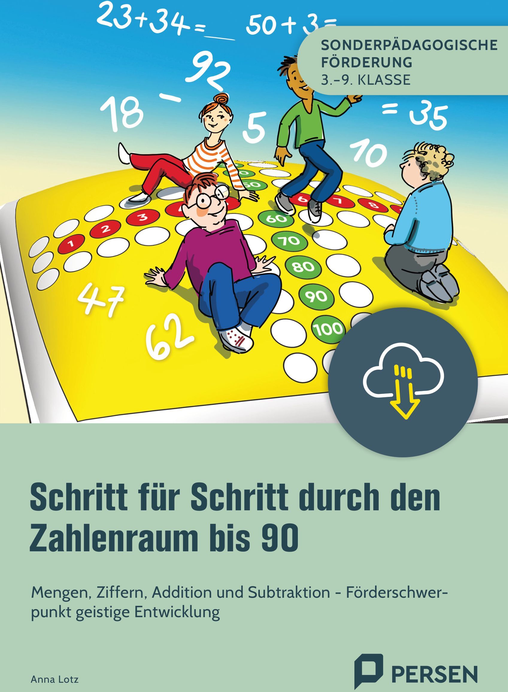 Persen Verlag Schritt für Schritt durch den Zahlenraum bis 90