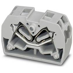 Phoenix Contact 3249172 Doppel-Mini-Flanschklemme 10.4 mm Zugfeder Grau 50 St. Piece