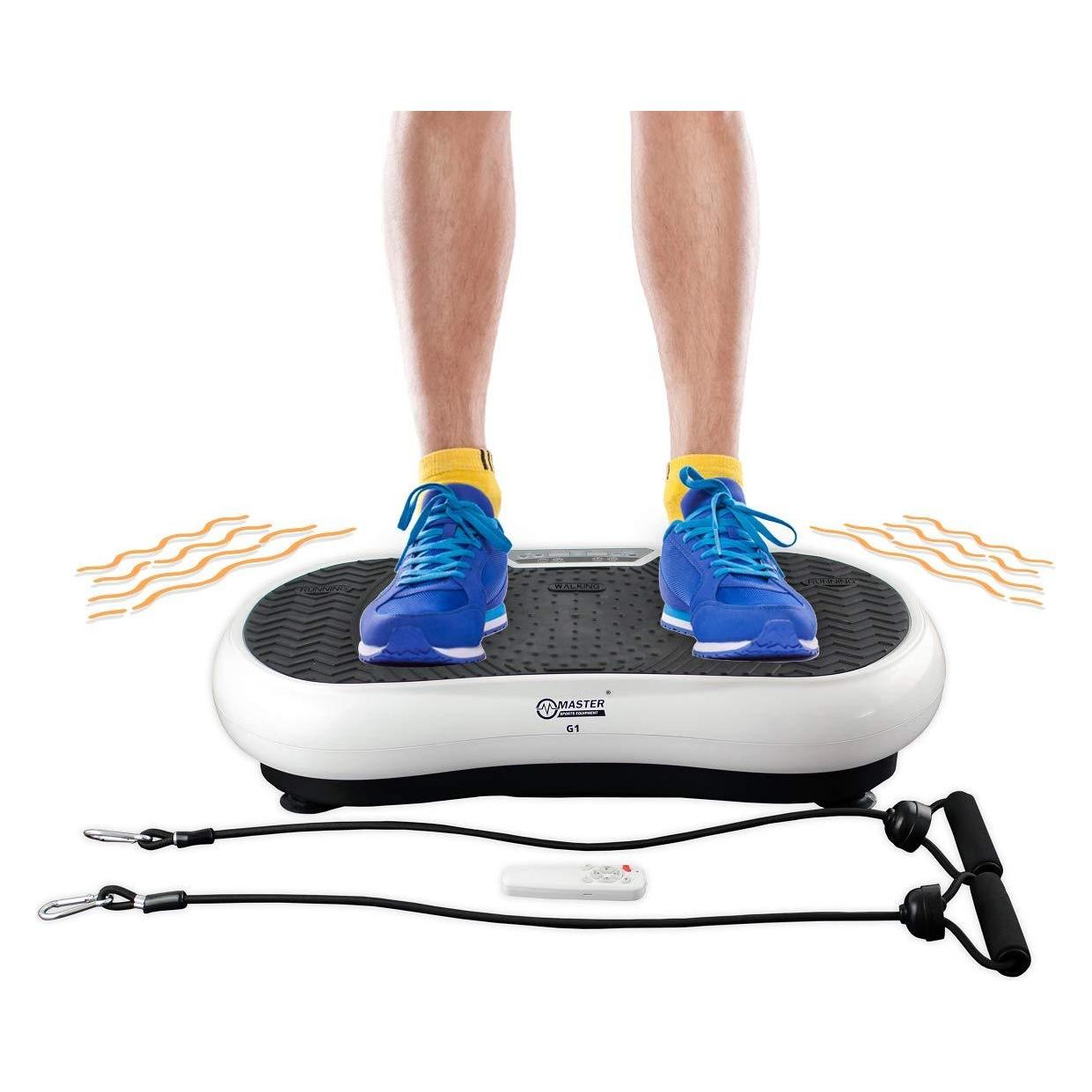 Master Vibrationsplattform-Massagegerät G1 Weiss (MAS4A070-white)